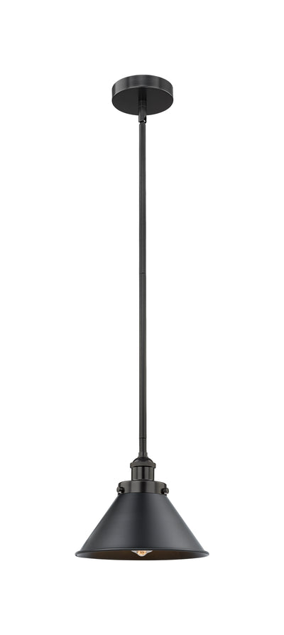 Edison Mini Pendant Cast Brass Black