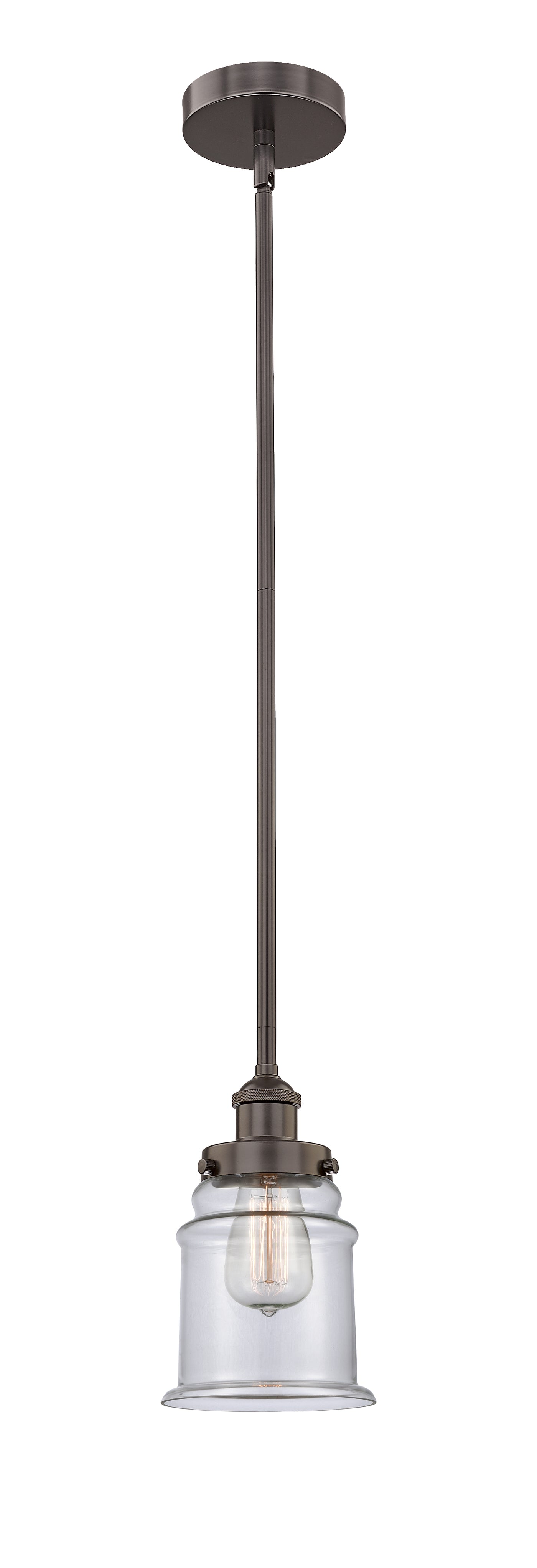 Edison Mini Pendant Antique Brass Finish