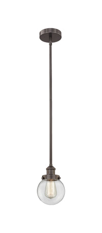 Edison Mini Pendant Antique Brass Finish