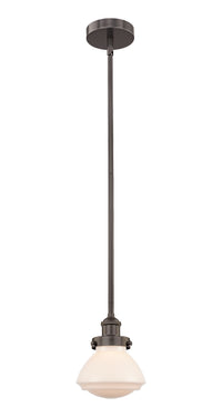 Edison Mini Pendant Cast Brass Antique