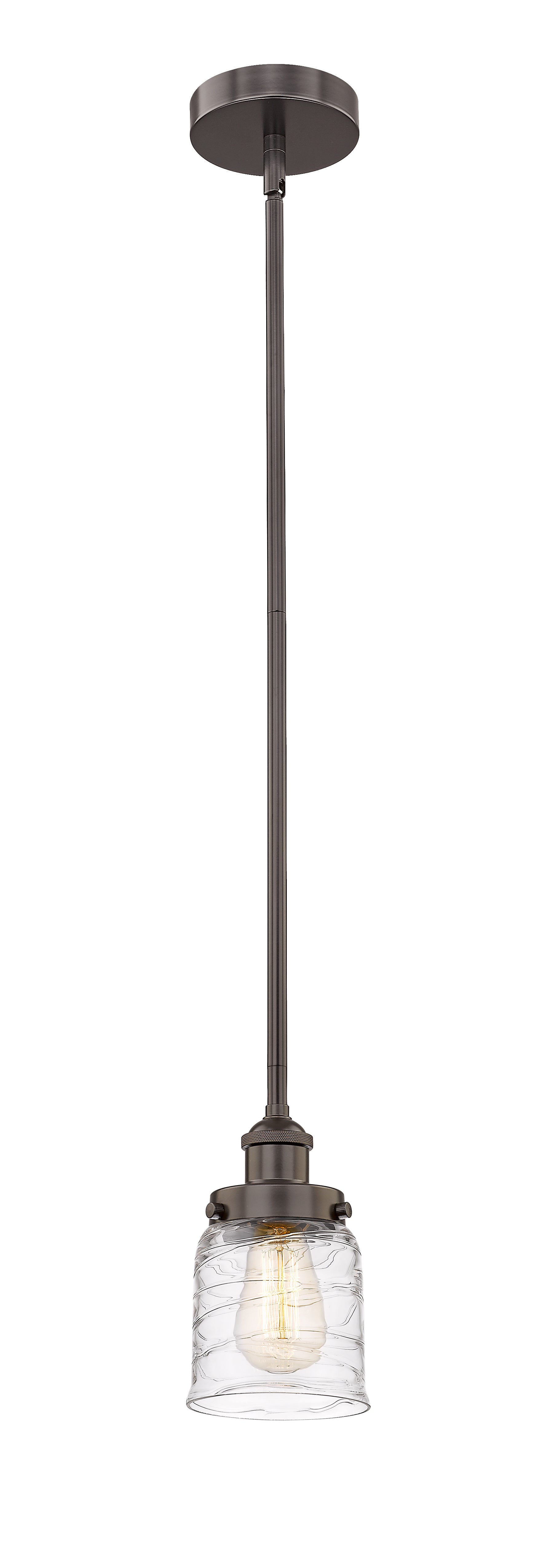 Edison Mini Pendant Antique Brass Finish