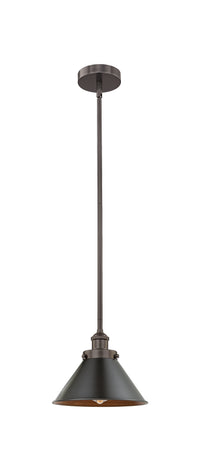 Edison Mini Pendant Cast Brass Black