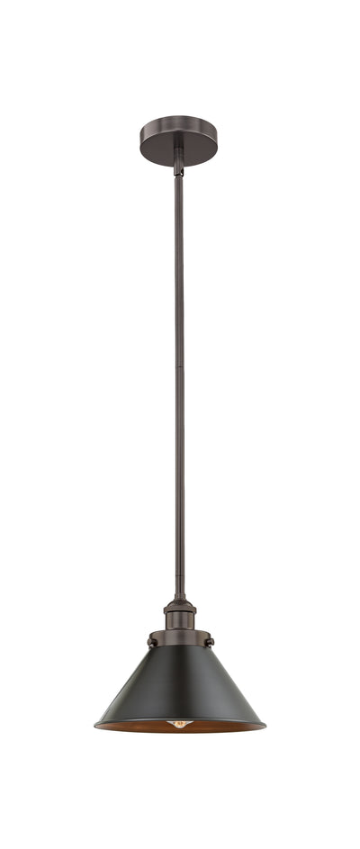 Edison Mini Pendant Cast Brass Black