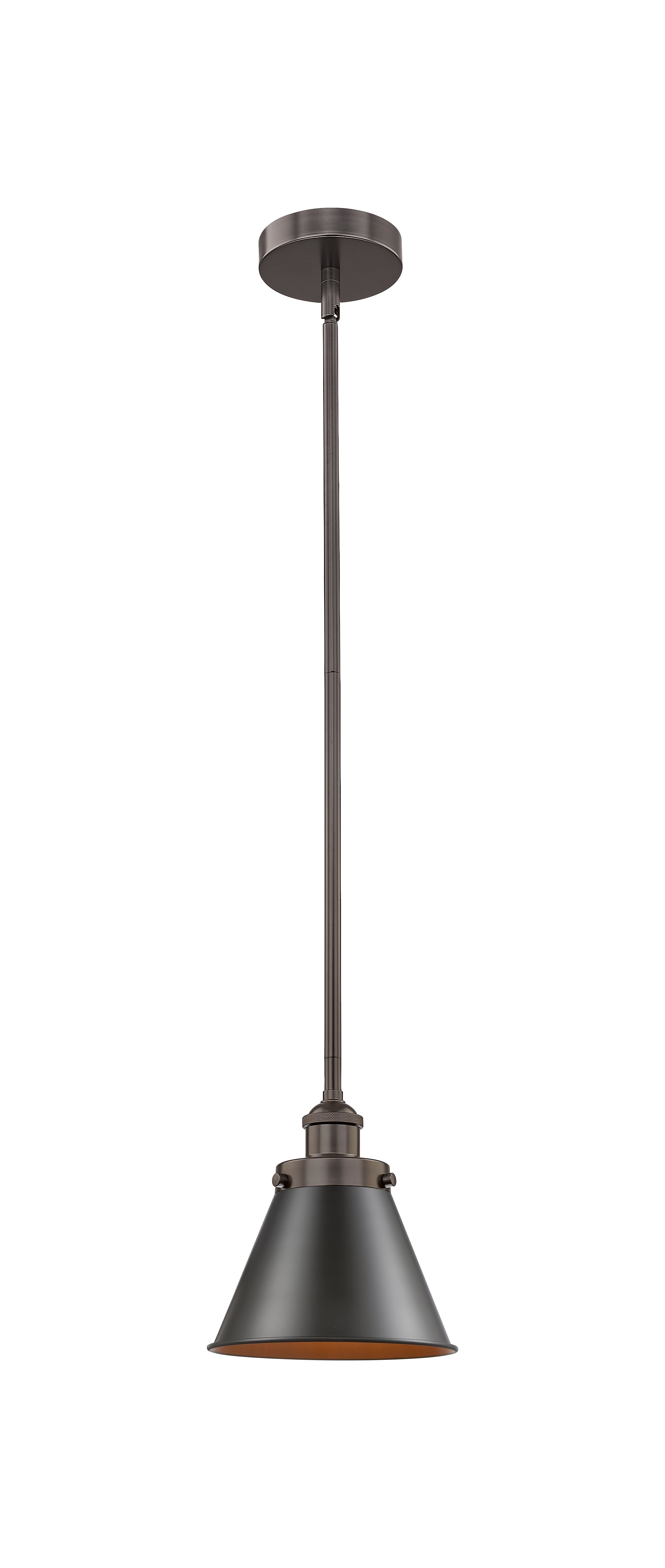 Edison Mini Pendant Black Antique Brass