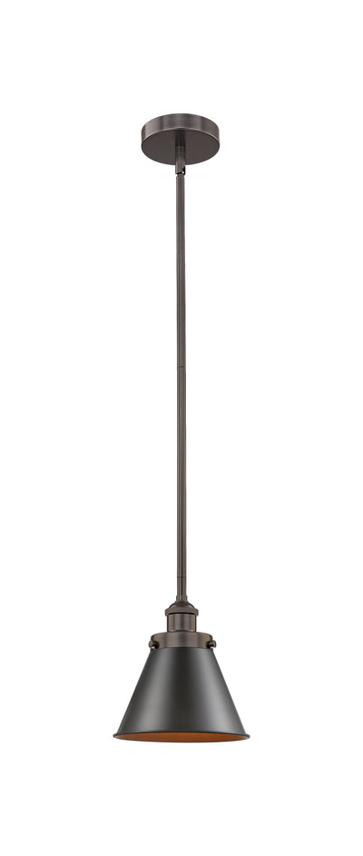 Edison Mini Pendant Black Antique Brass