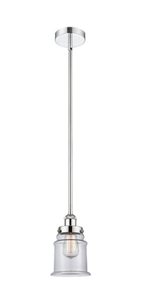 Edison Mini Pendant Antique Brass 6 Inch