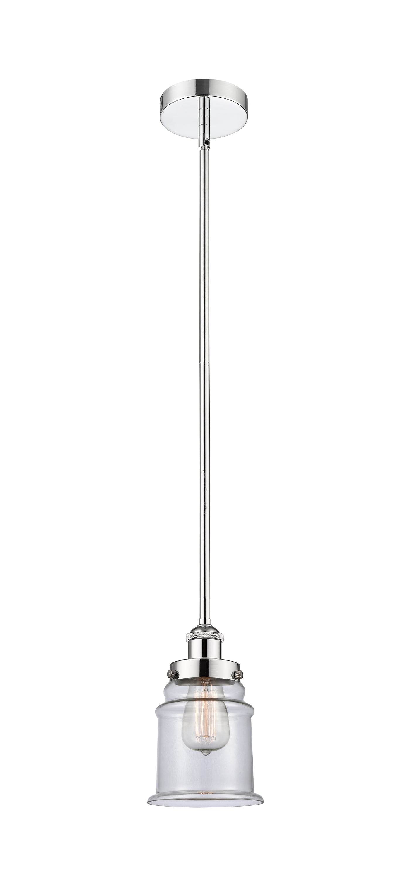 Edison Mini Pendant Antique Brass Finish