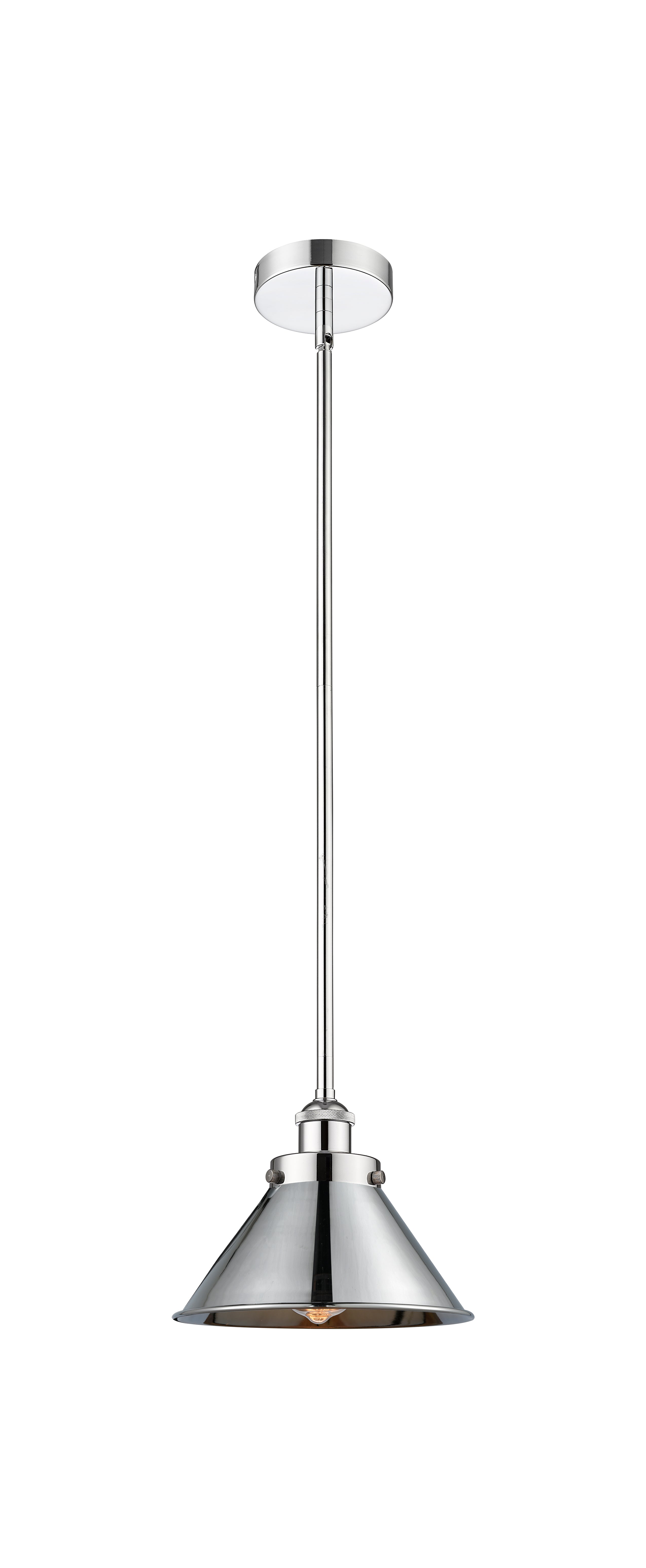Edison Mini Pendant Cast Brass Black