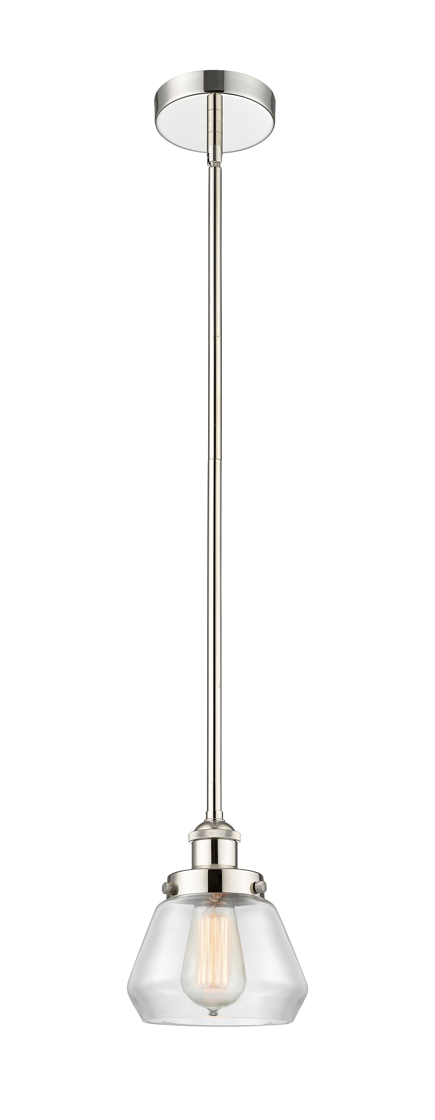 Edison Mini Pendant Antique Brass Cast