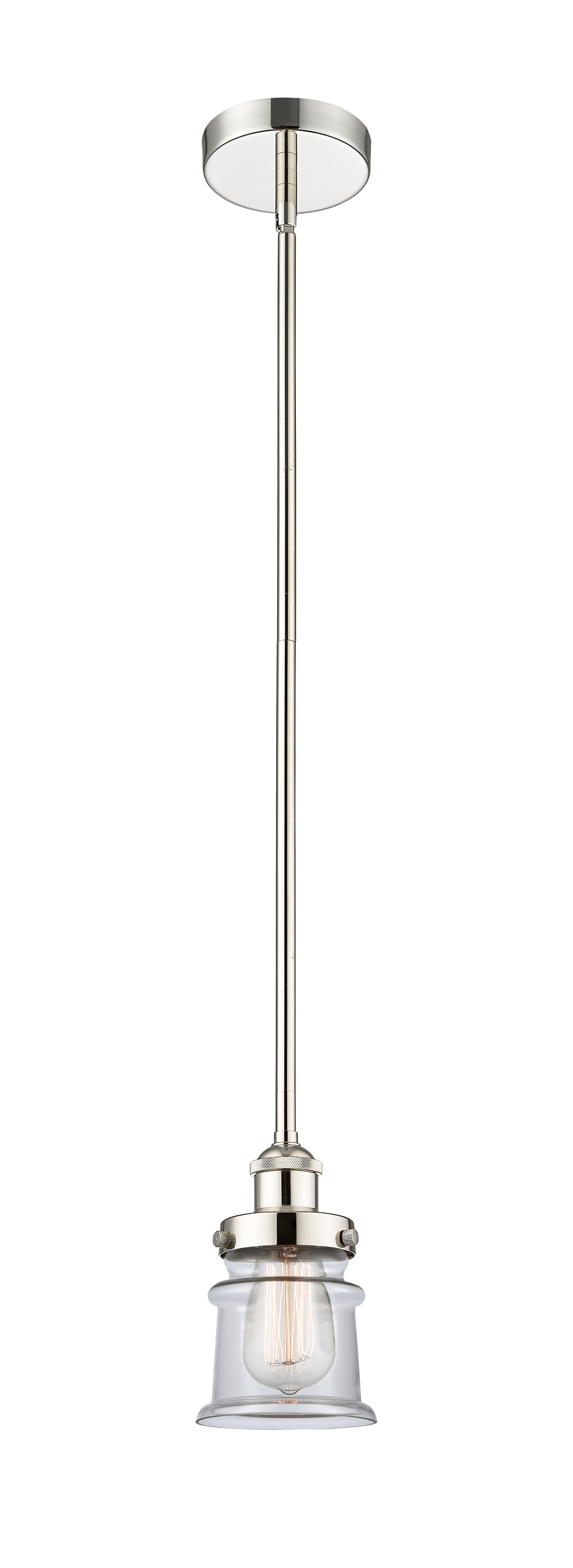 Edison Mini Pendant Antique Brass Finish