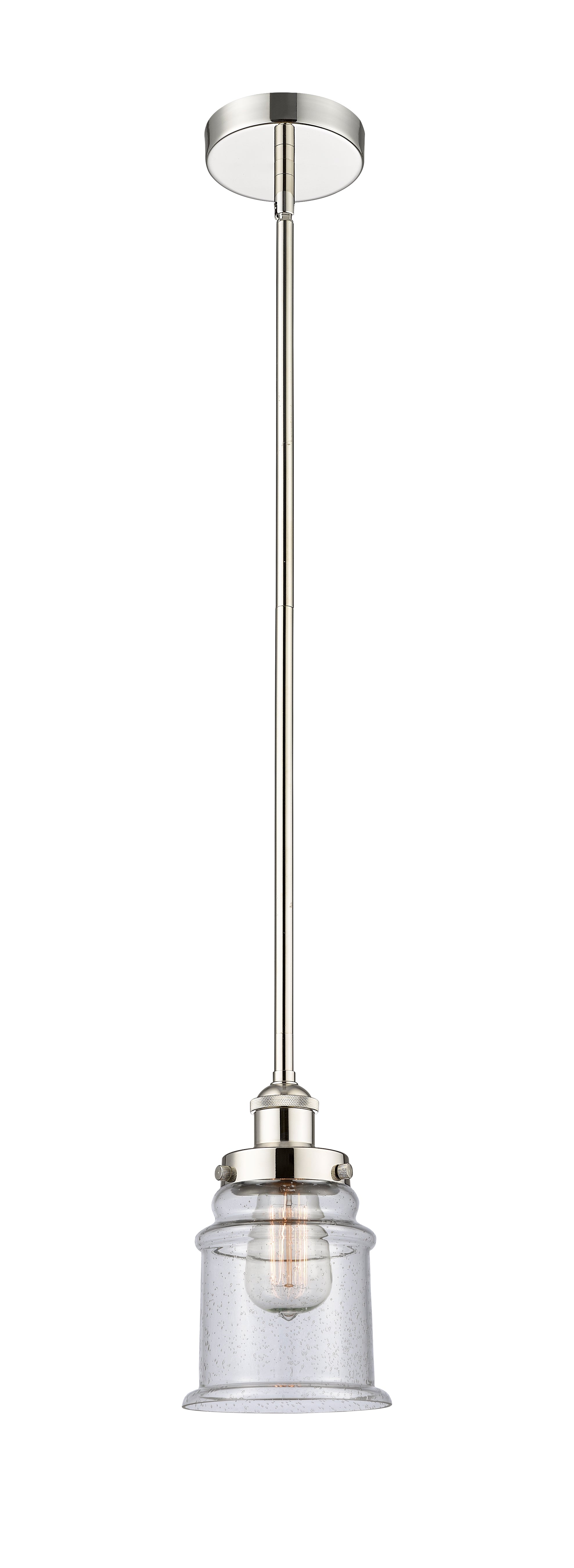 Edison Mini Pendant Antique Brass Finish