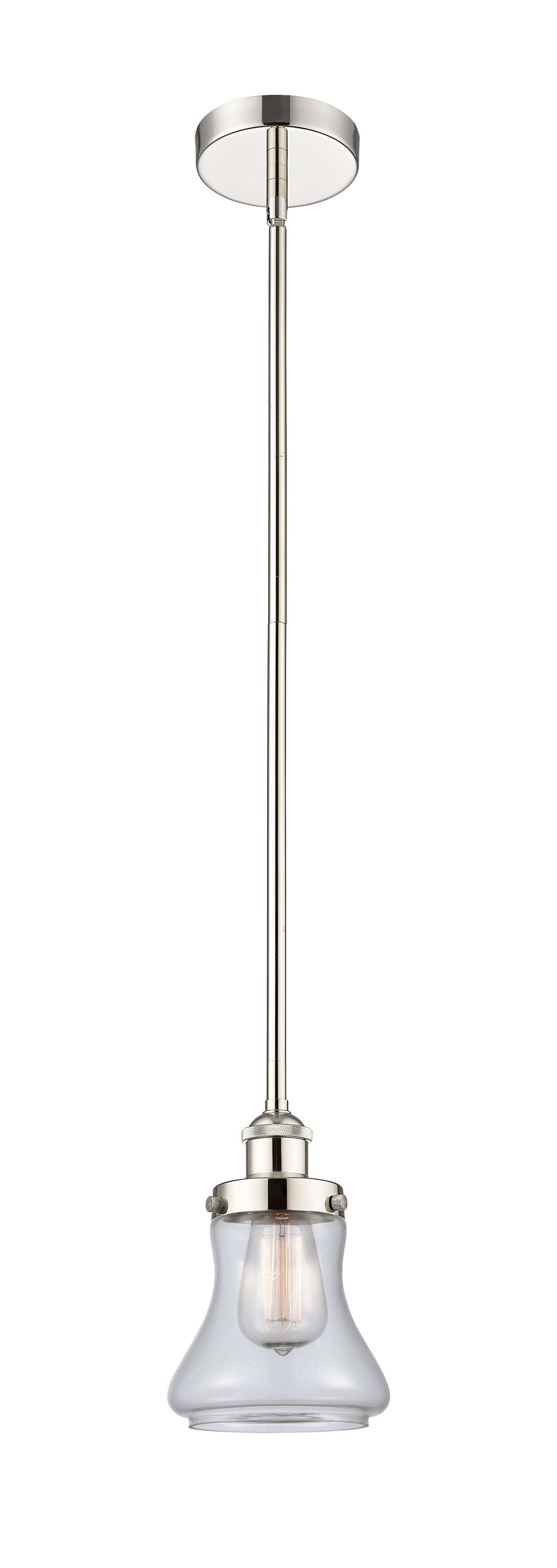 Edison Mini Pendant Cast Brass 6.125 Inch