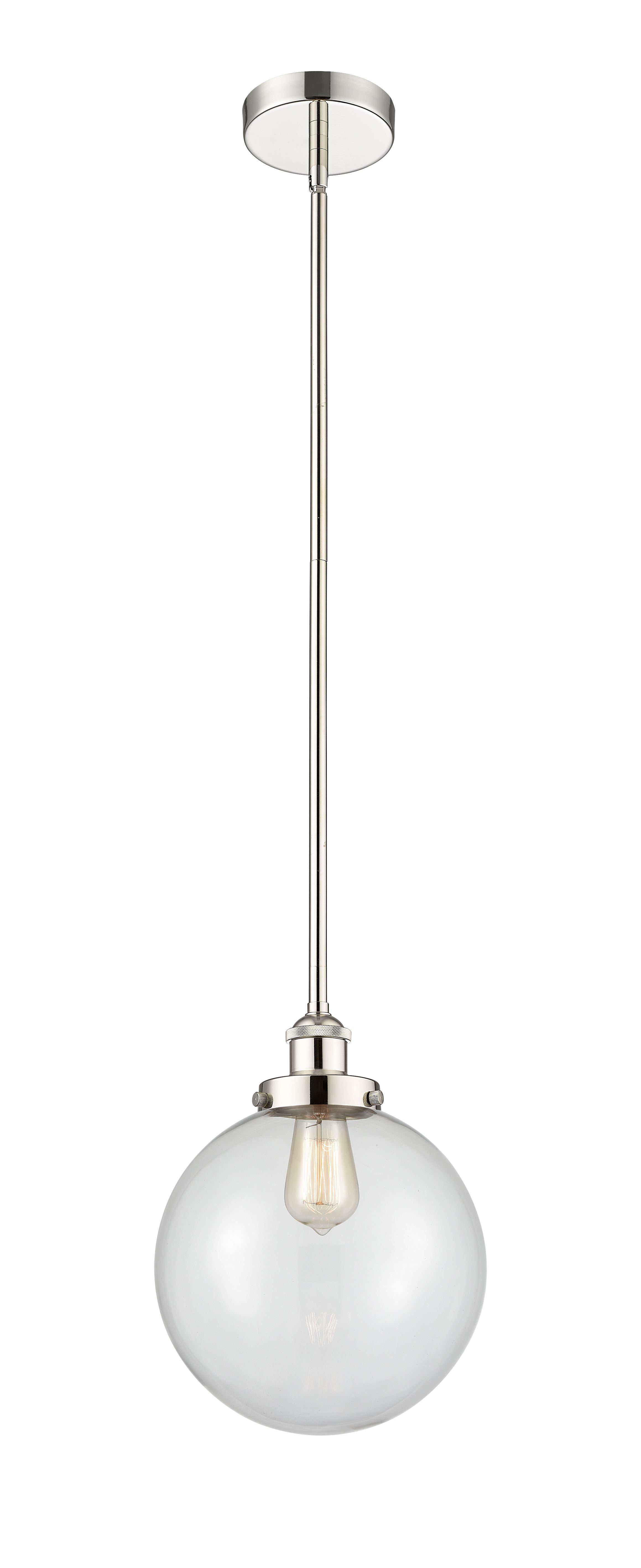 Edison Mini Pendant Antique Brass Cast