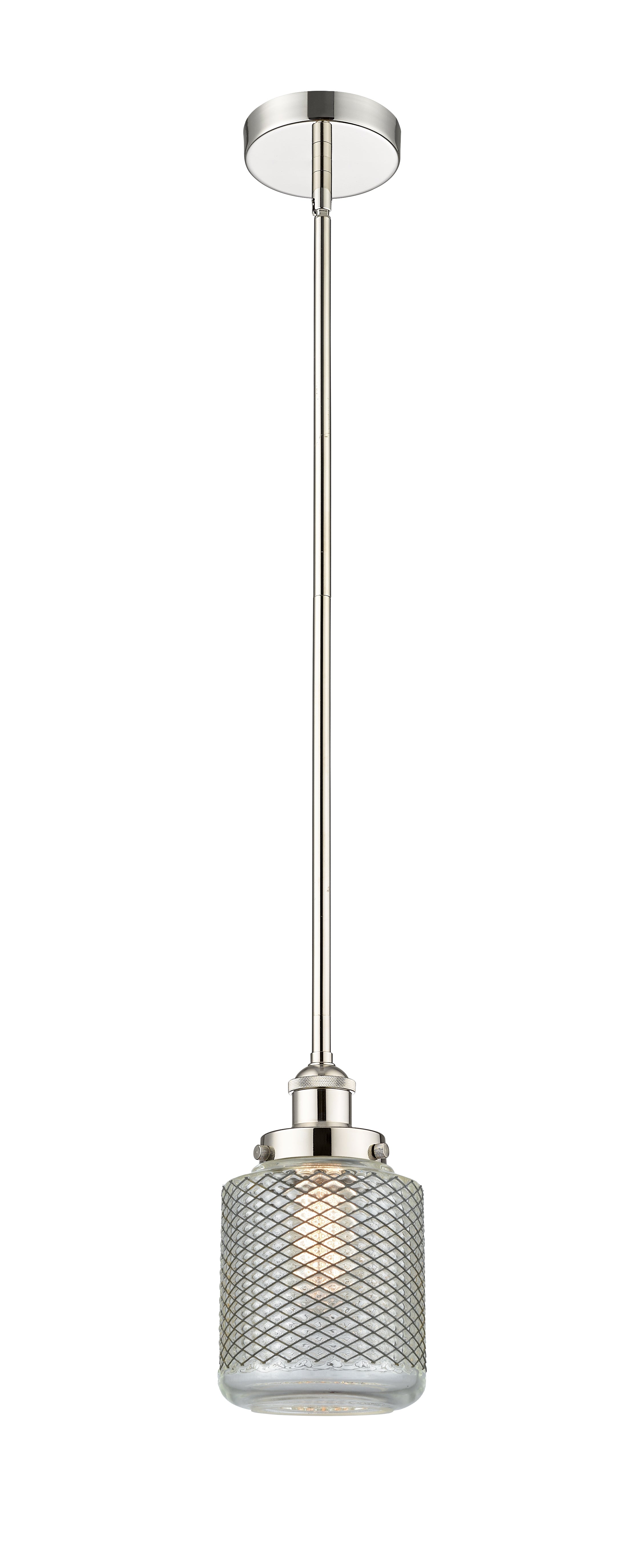 Edison Mini Pendant Antique Brass Cast