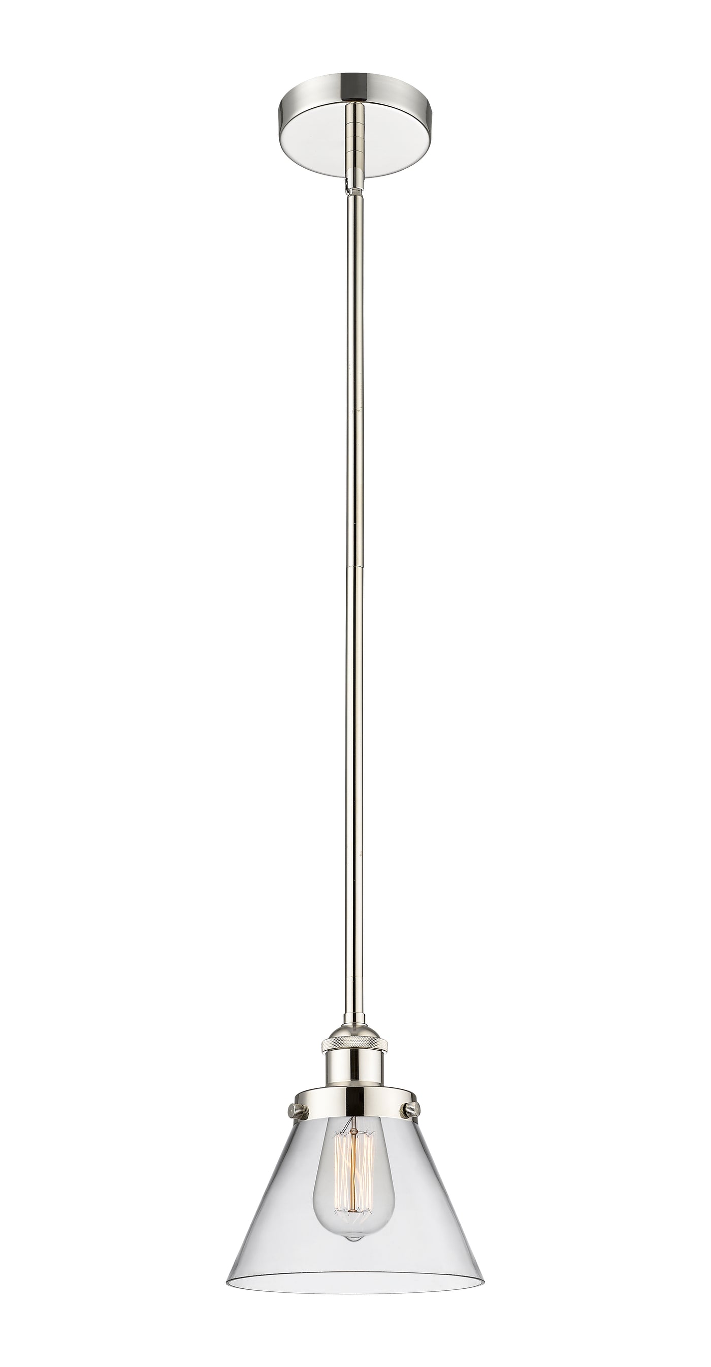 Edison Mini Pendant Antique Brass Cast