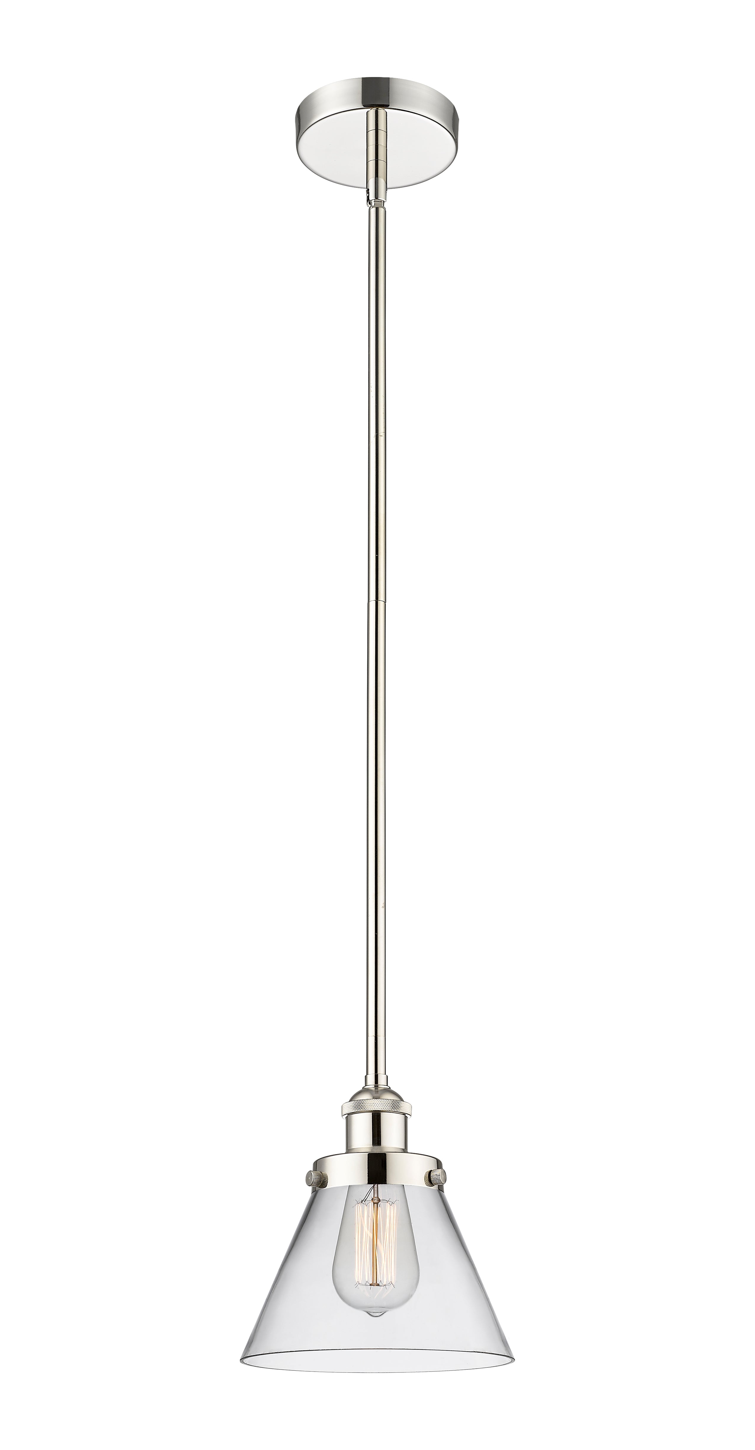 Edison Mini Pendant Antique Brass Cast