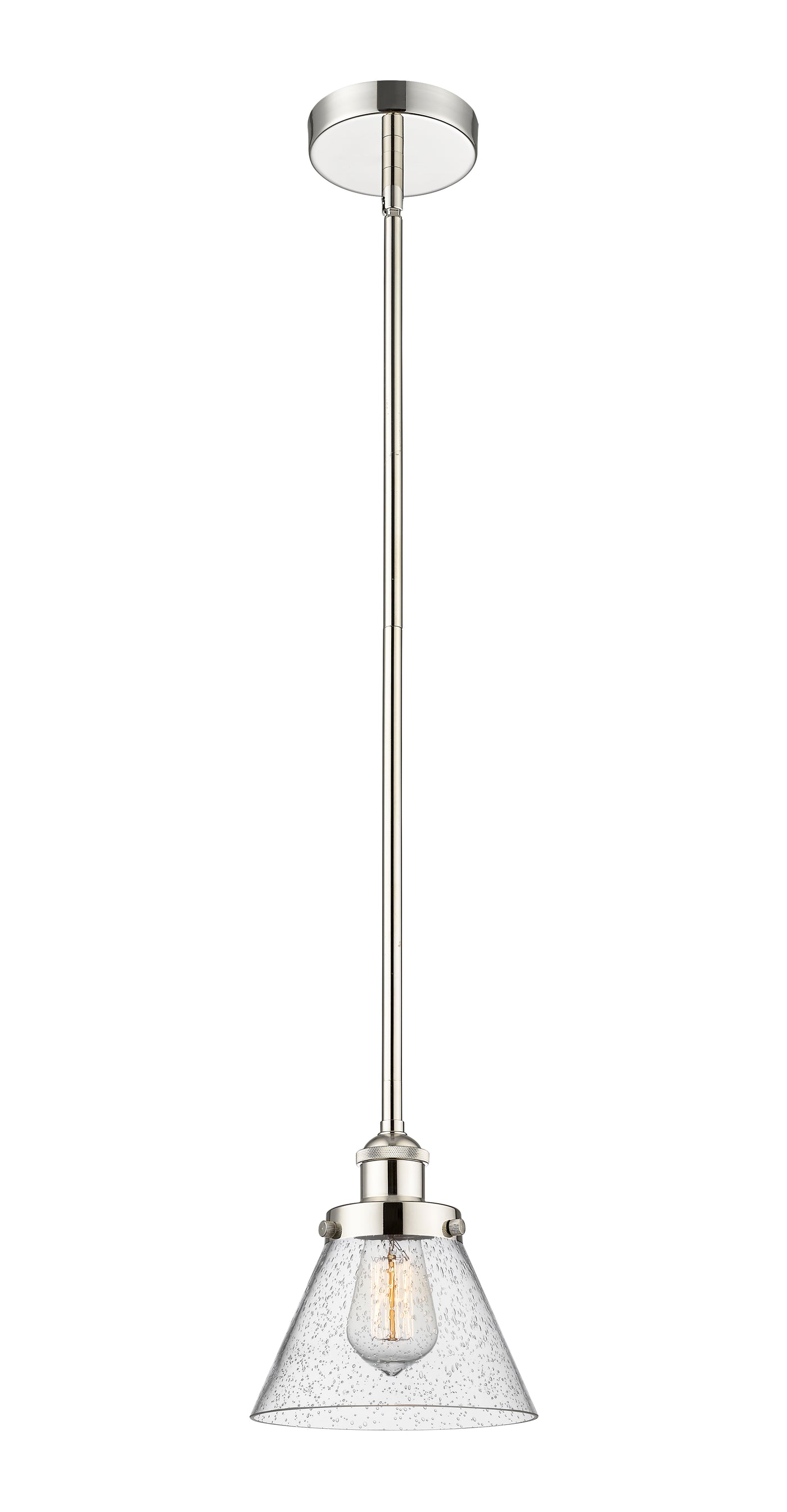Edison Mini Pendant Antique Brass Cast