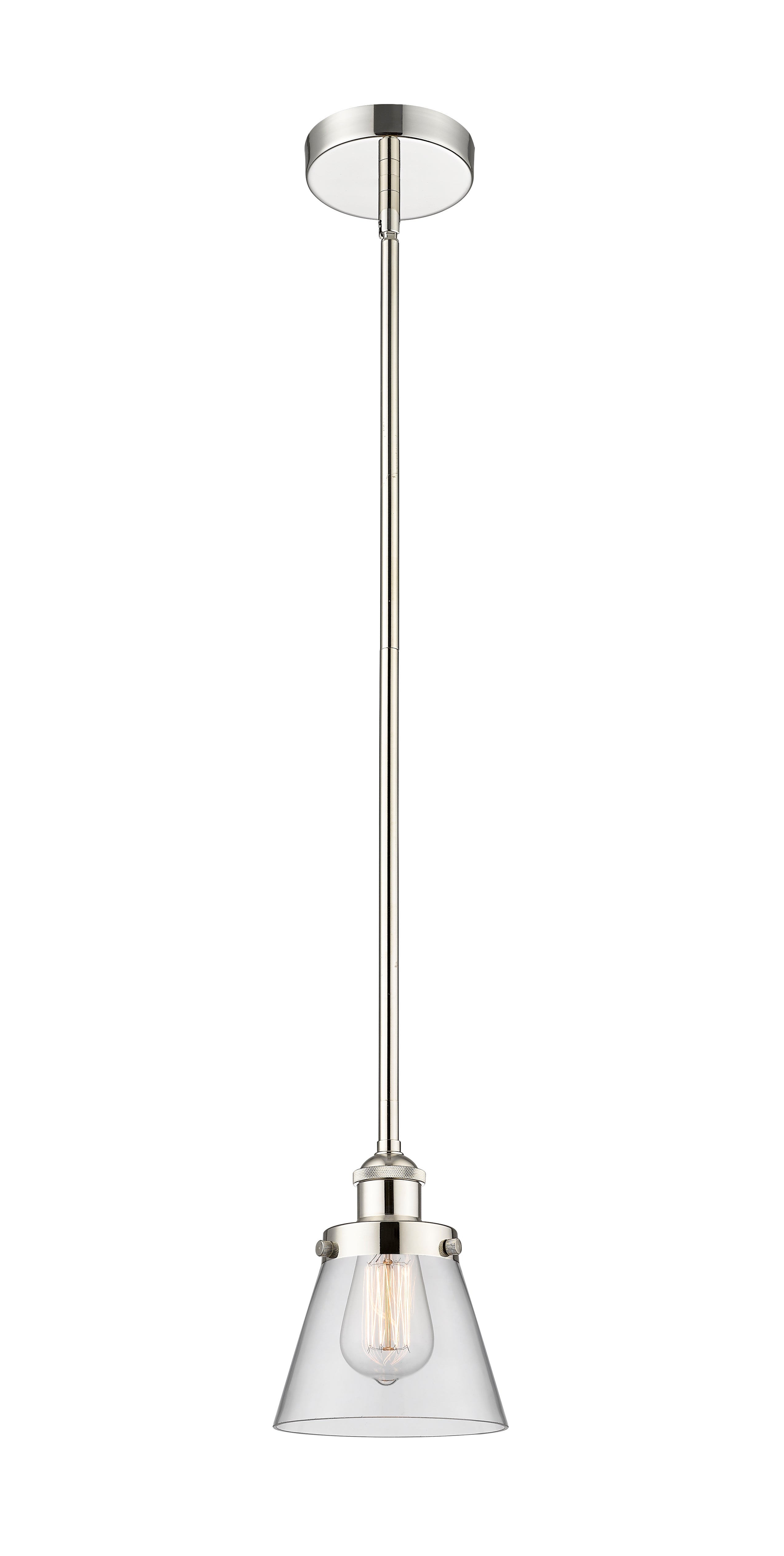 Edison Mini Pendant Antique Brass Finish