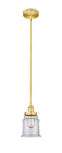 Edison Mini Pendant Antique Brass 6 Inch