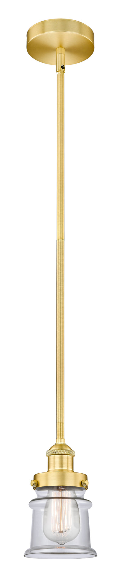 Edison Mini Pendant Antique Brass Finish