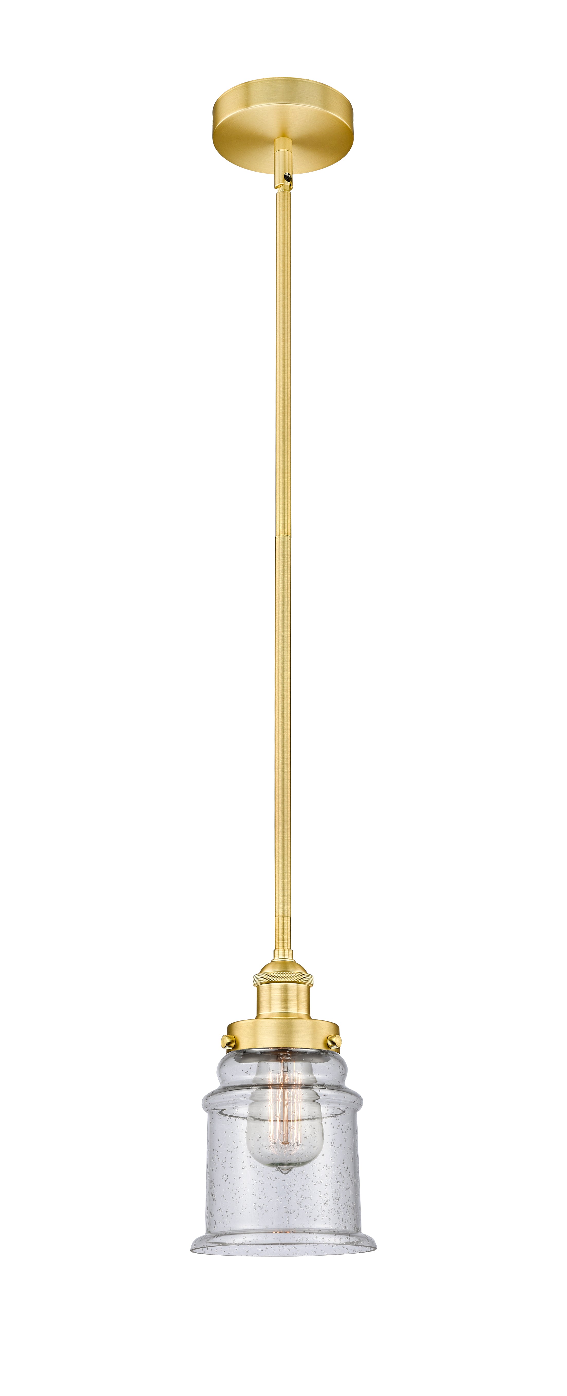 Edison Mini Pendant Antique Brass Finish