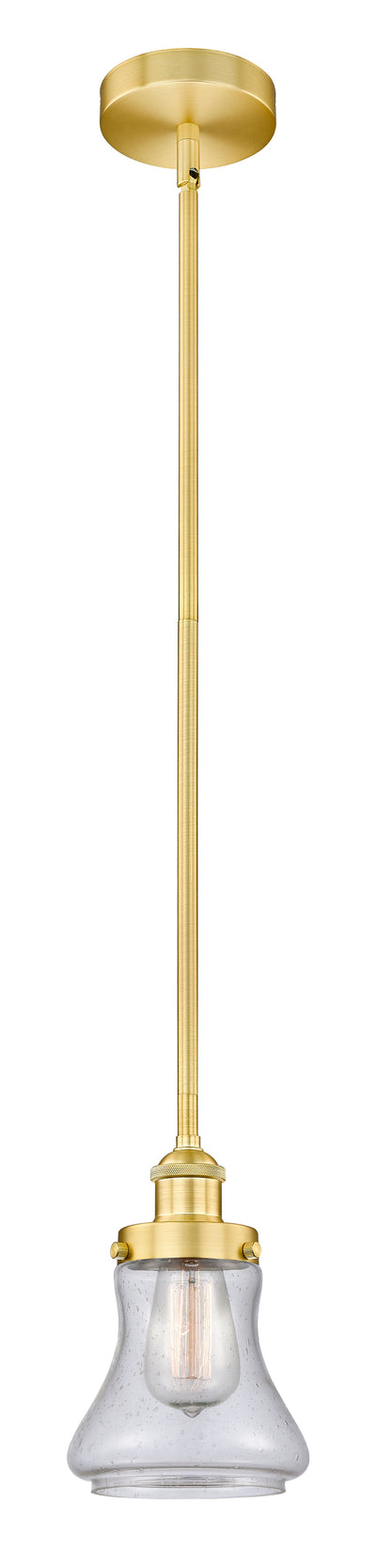 Edison Mini Pendant Cast Brass 6.125 Inch
