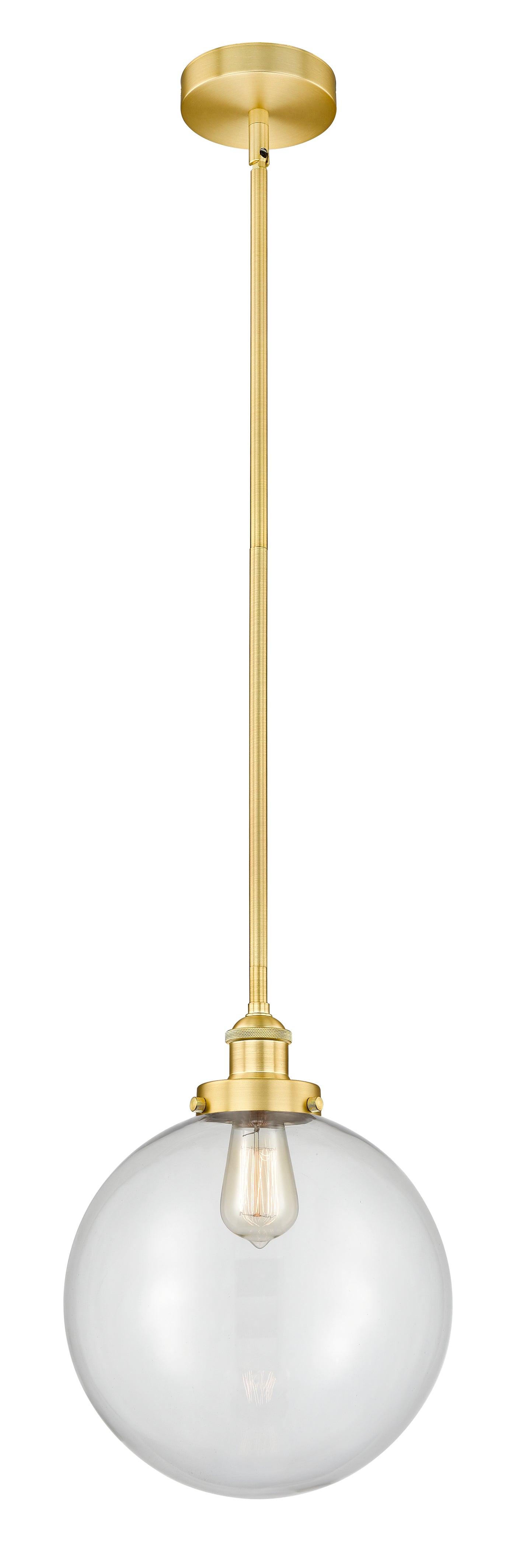 Edison Mini Pendant Antique Brass Finish