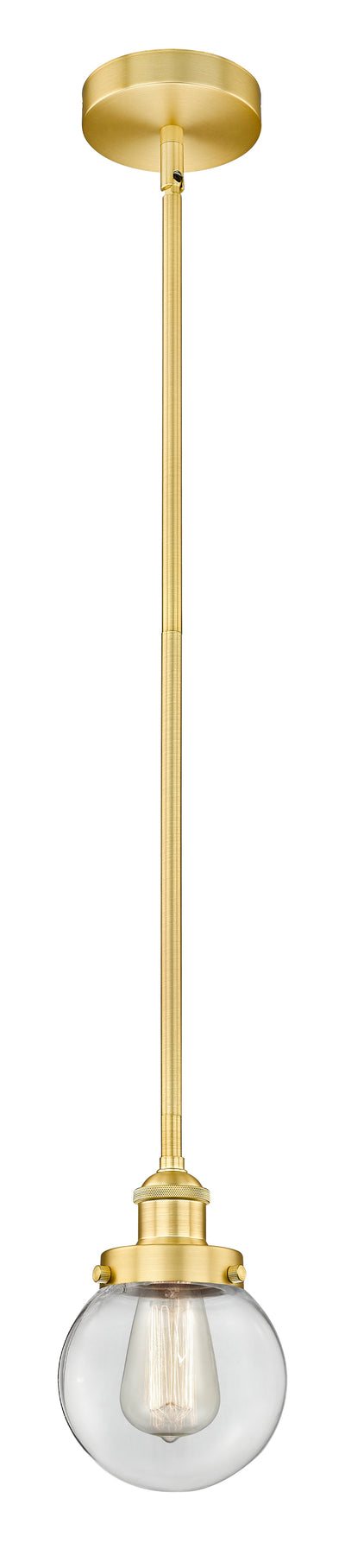 Edison Mini Pendant Antique Brass