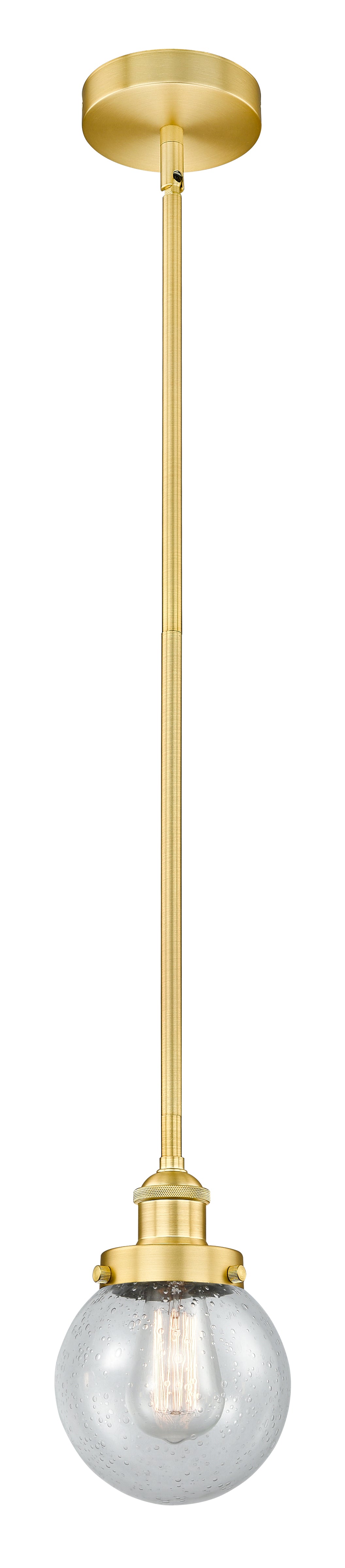 Edison Mini Pendant Antique Brass Finish
