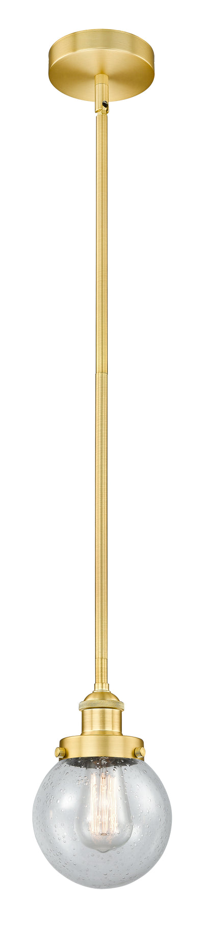 Edison Mini Pendant Antique Brass Finish
