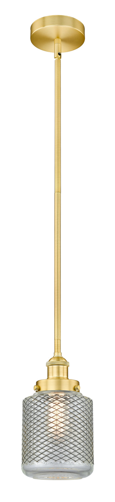 Edison Mini Pendant Antique Brass Finish