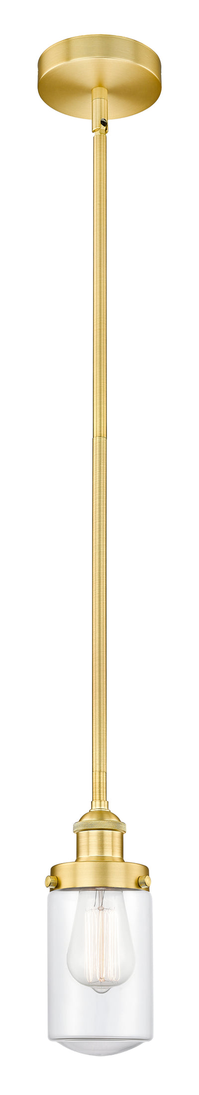 Edison Mini Pendant Antique Brass Finish