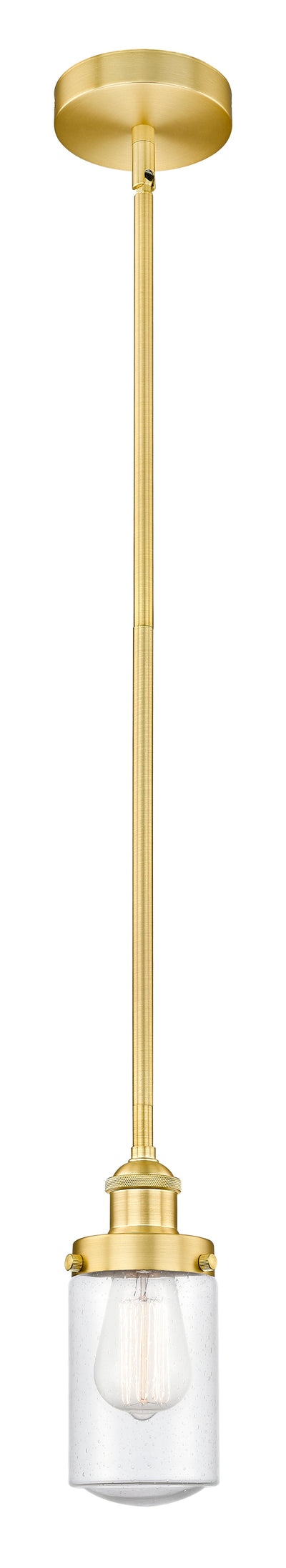 Edison Mini Pendant Antique Brass Finish