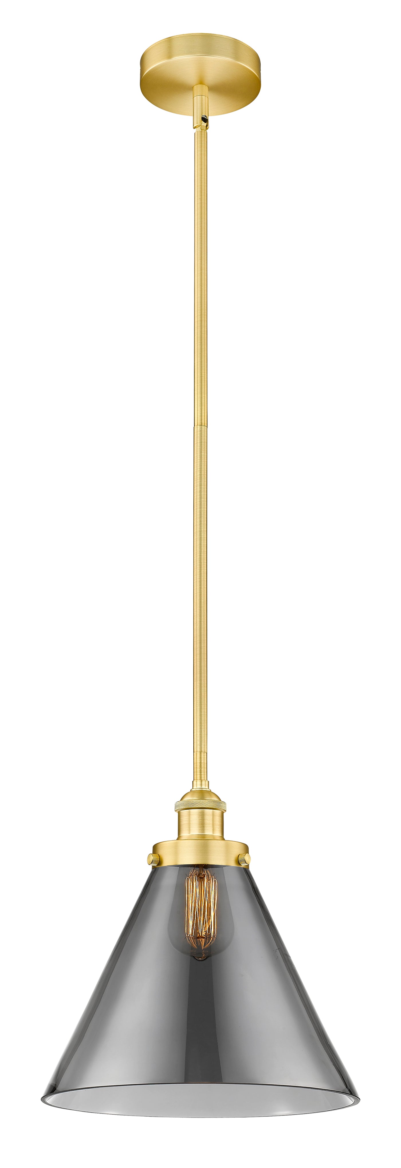 Edison Mini Pendant Cast Brass Finish