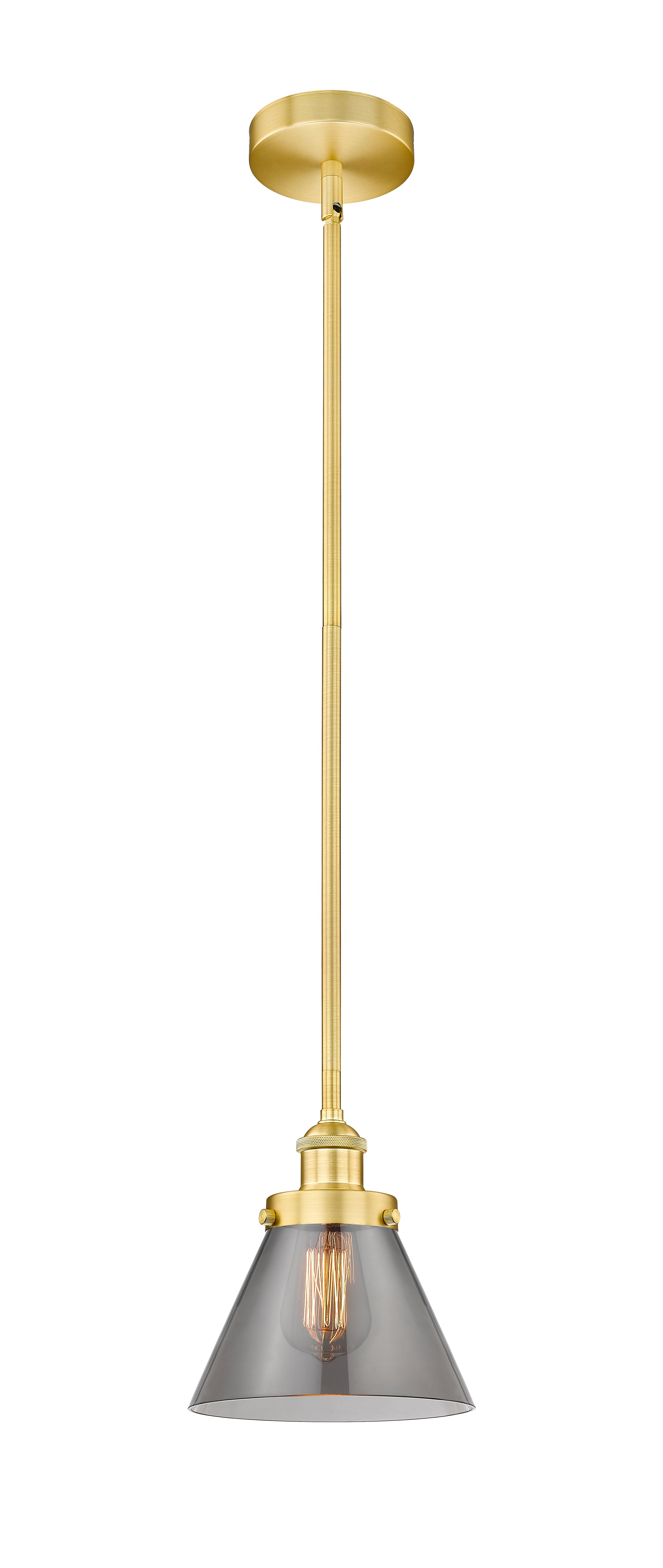 Edison Mini Pendant Cast Brass Dimmable