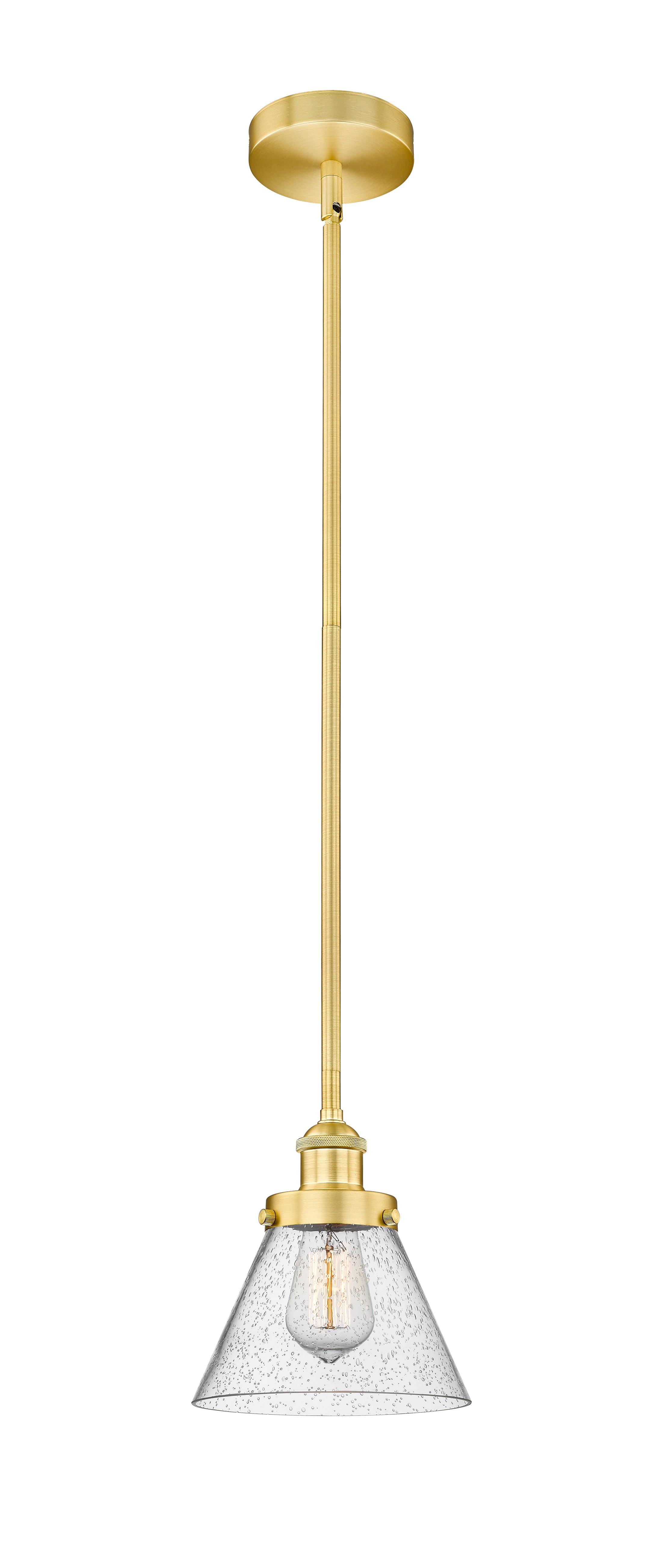 Edison Mini Pendant Cast Brass Dimmable