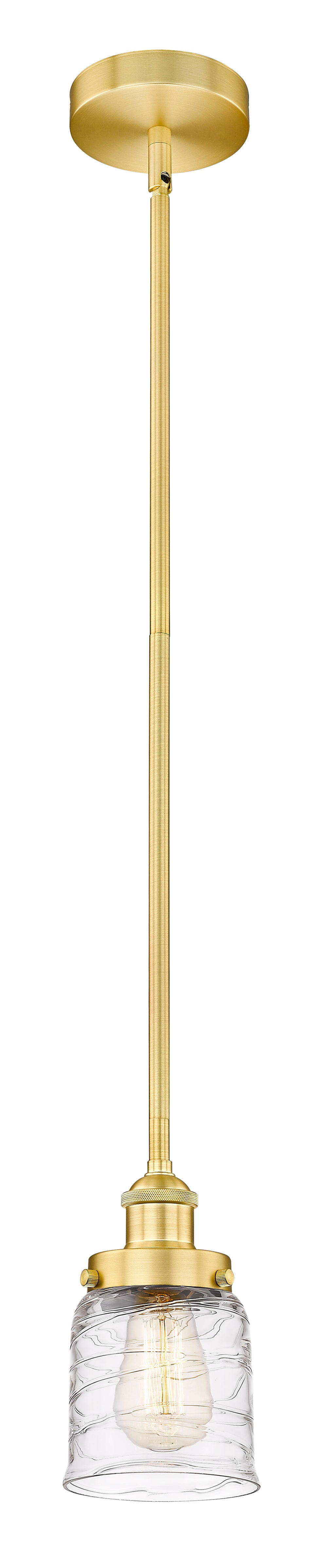 Edison Mini Pendant Antique Brass Finish