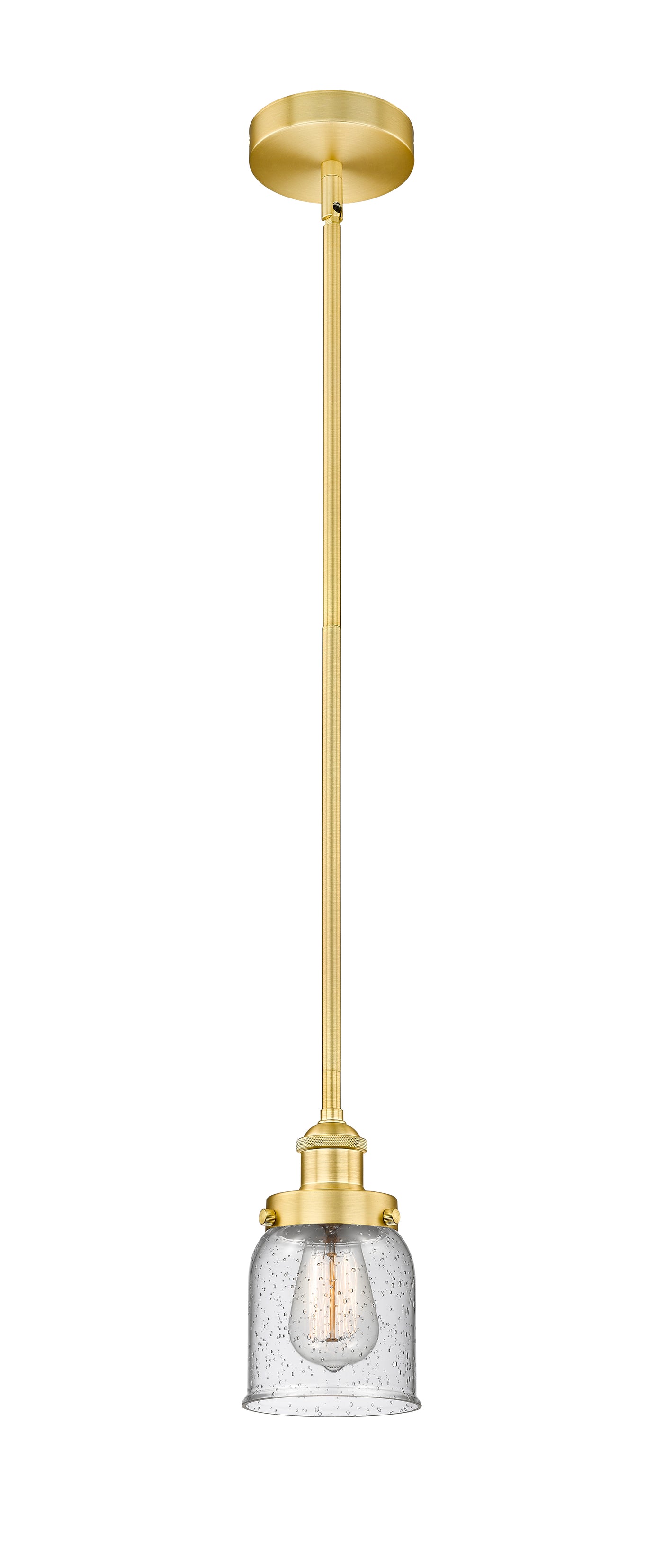 Edison Mini Pendant Antique Brass Finish