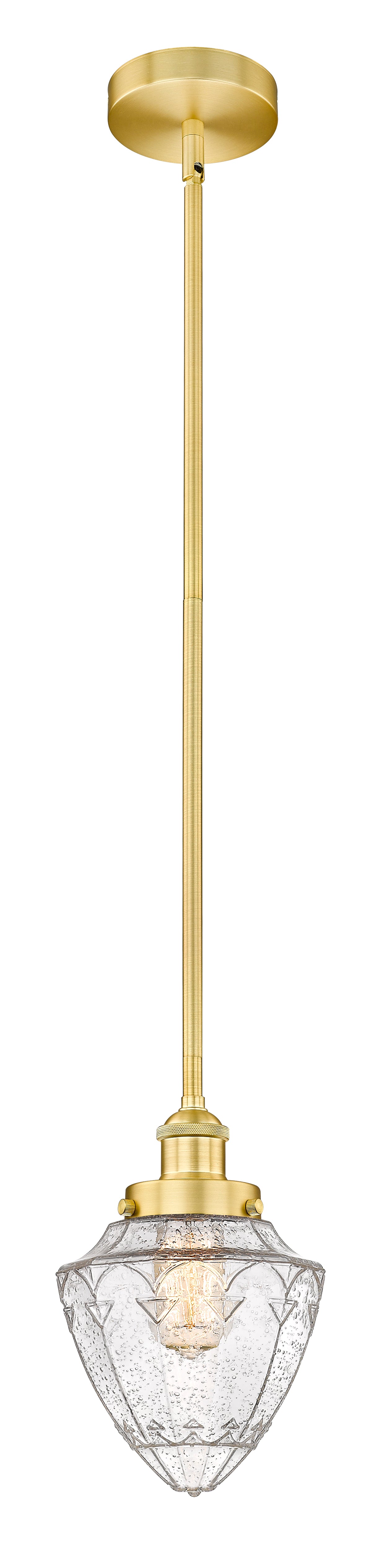 Edison Mini Pendant Matte Black Brass