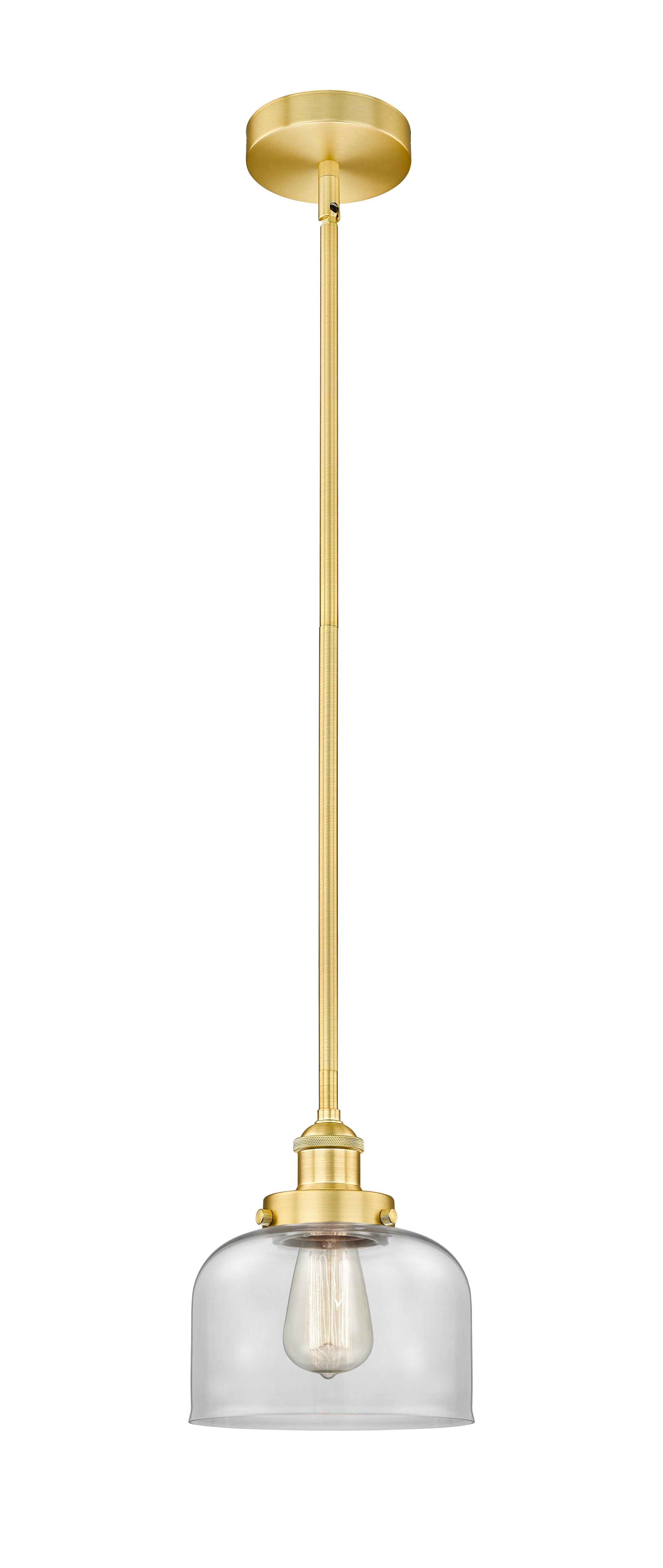 Edison Mini Pendant Antique Brass Finish