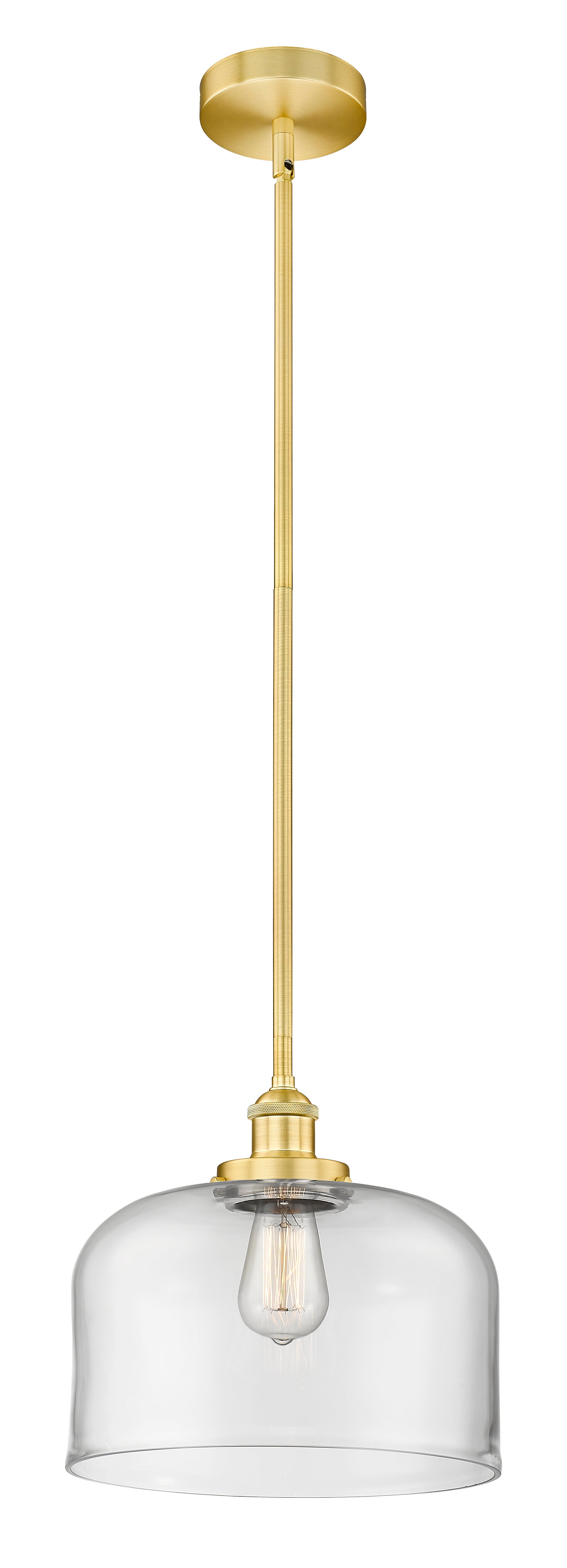 Edison Mini Pendant Antique Brass Finish