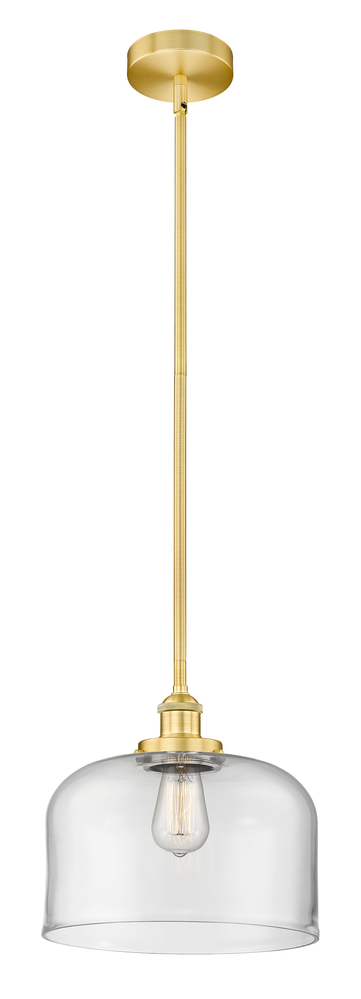 Edison Mini Pendant Antique Brass Finish