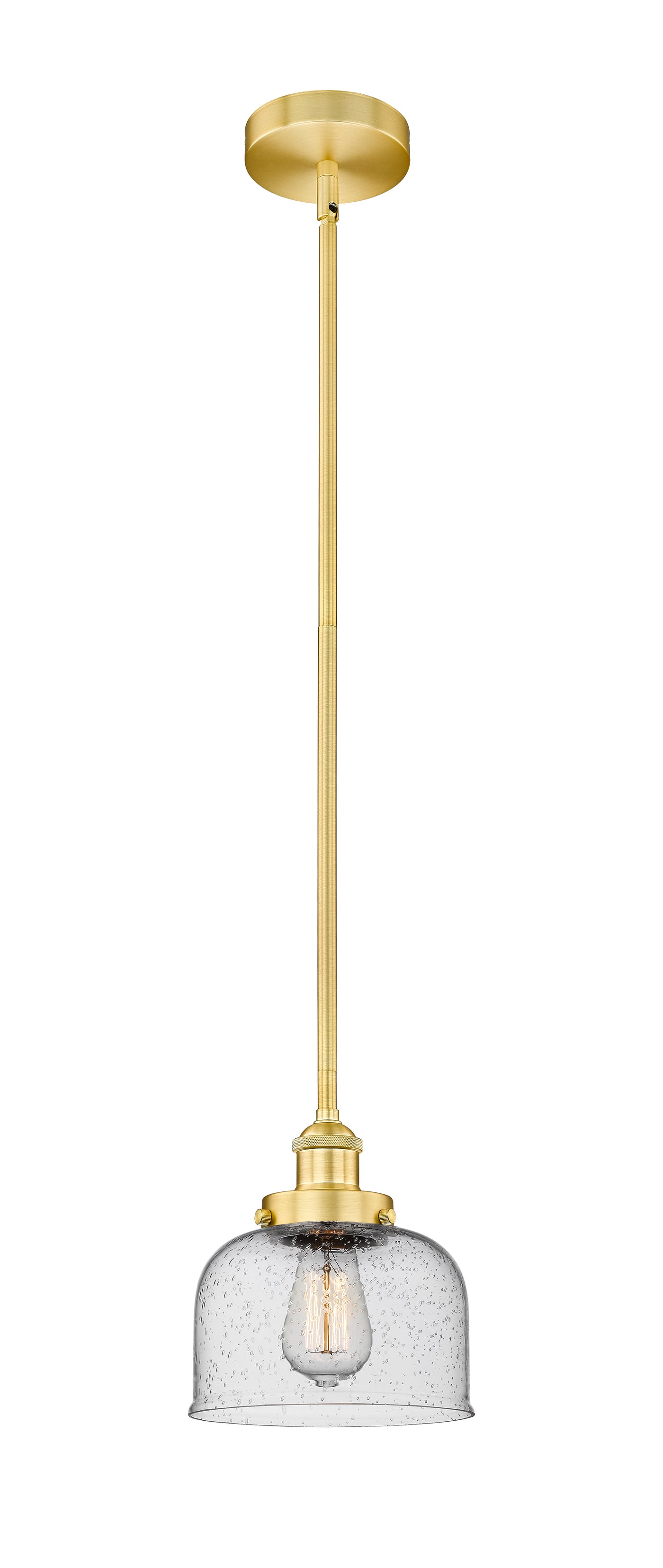 Edison Mini Pendant Antique Brass Finish