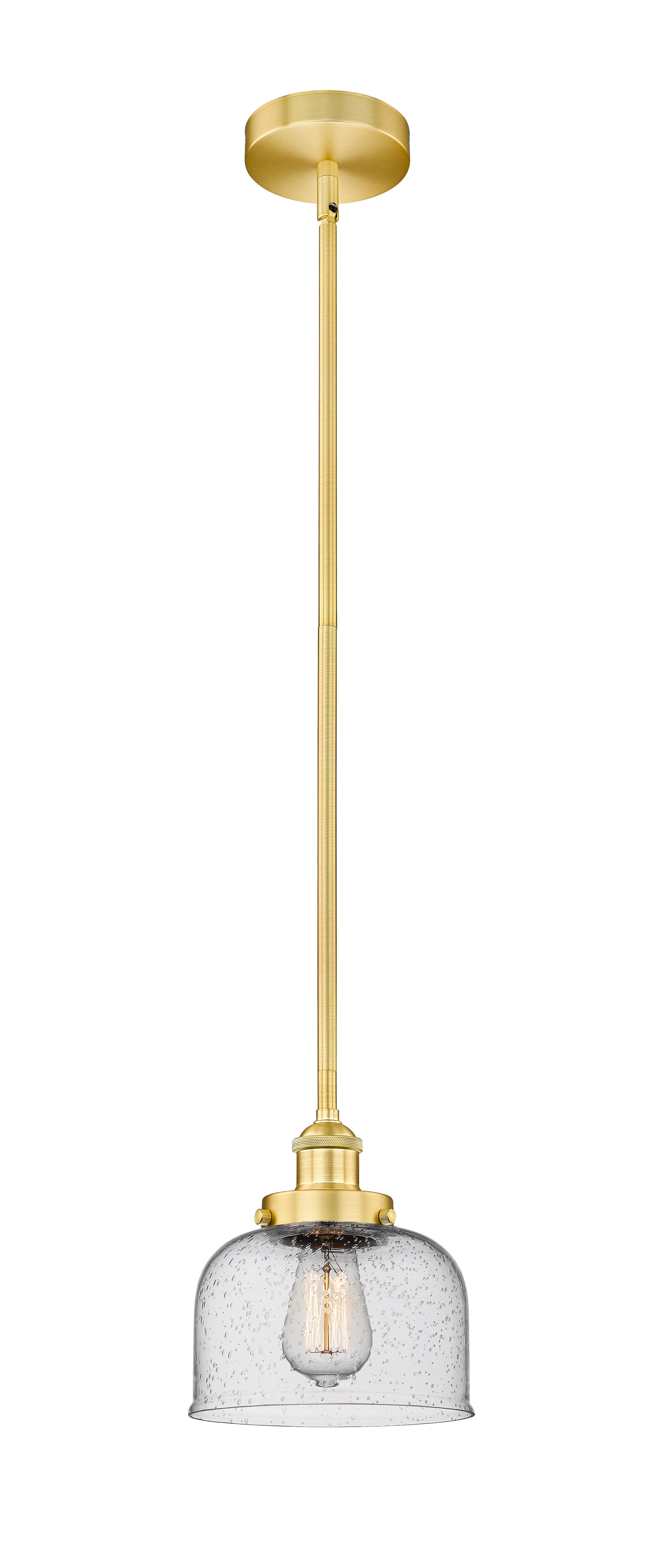Edison Mini Pendant Antique Brass Finish