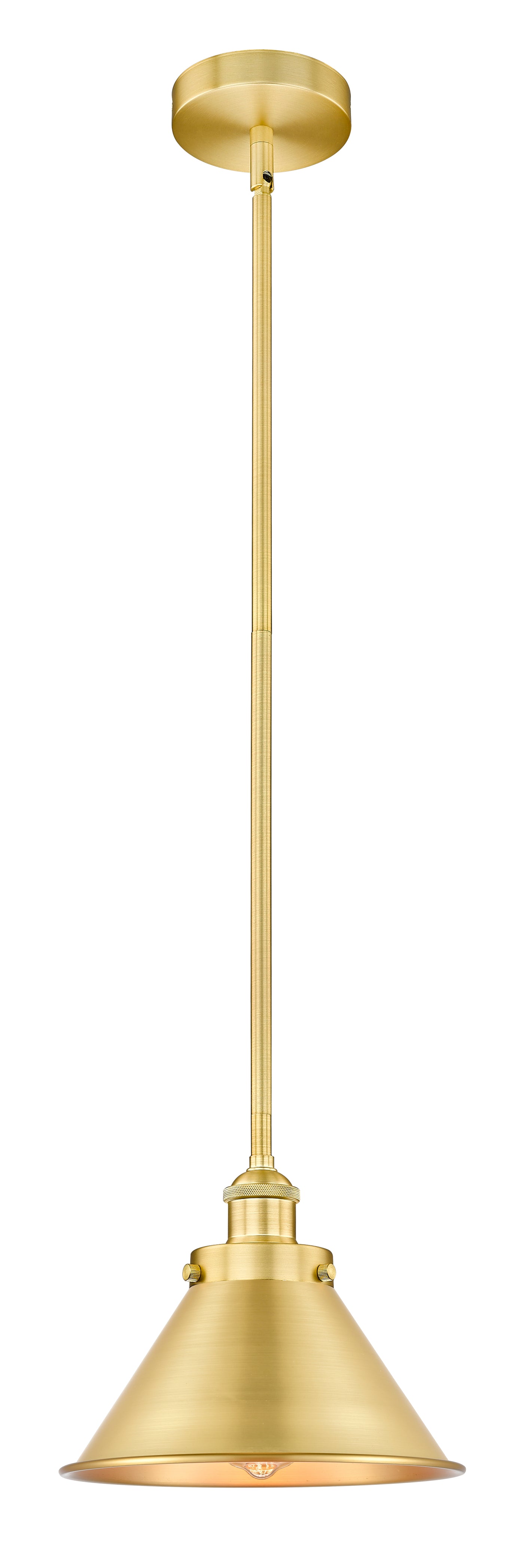 Edison Mini Pendant Cast Brass Black