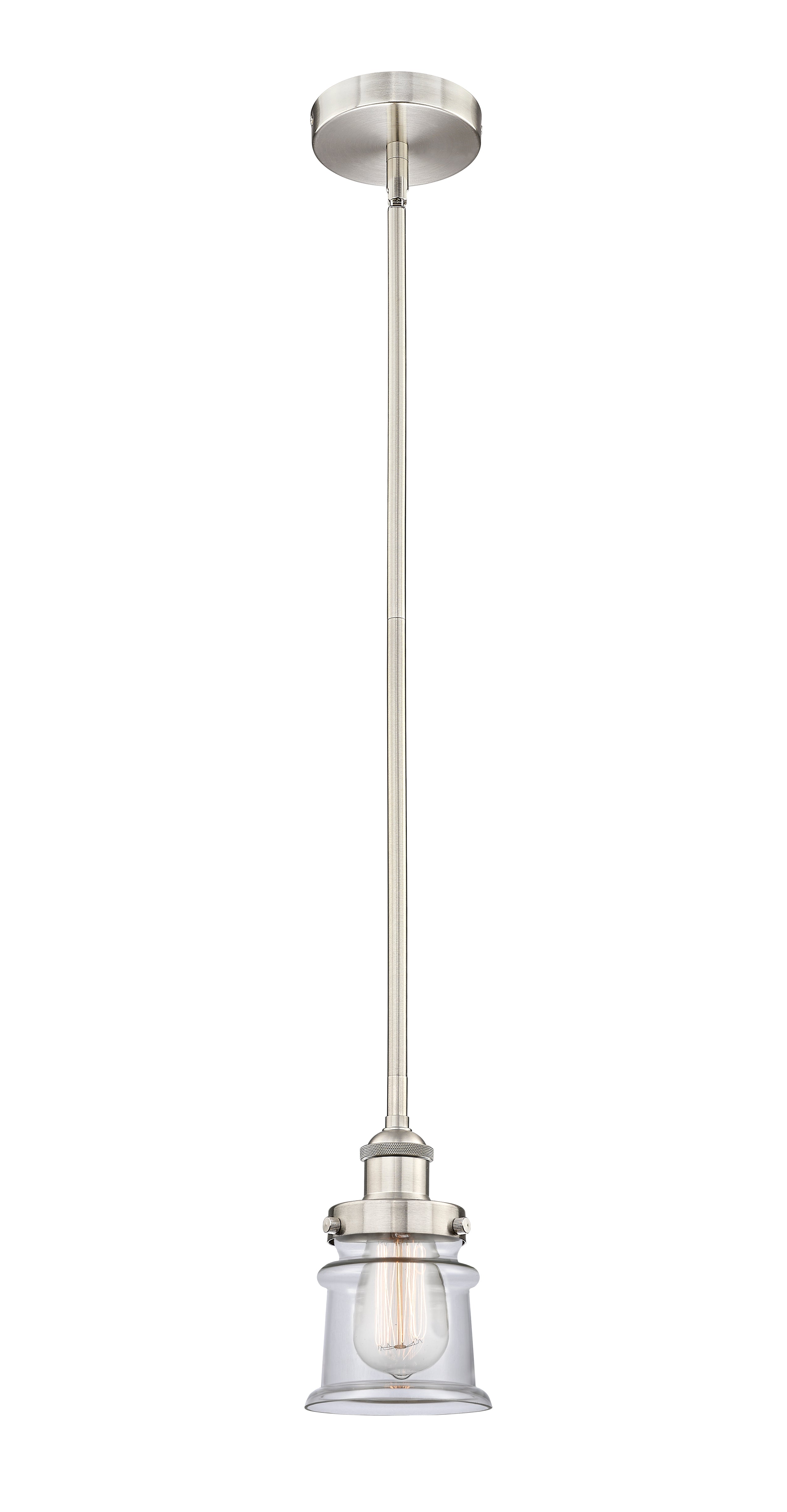 Edison Mini Pendant Antique Brass Finish