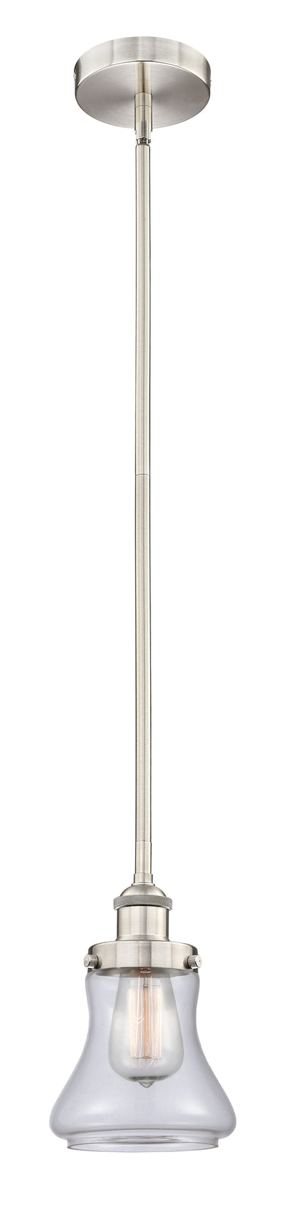 Edison Mini Pendant Cast Brass 6.125 Inch
