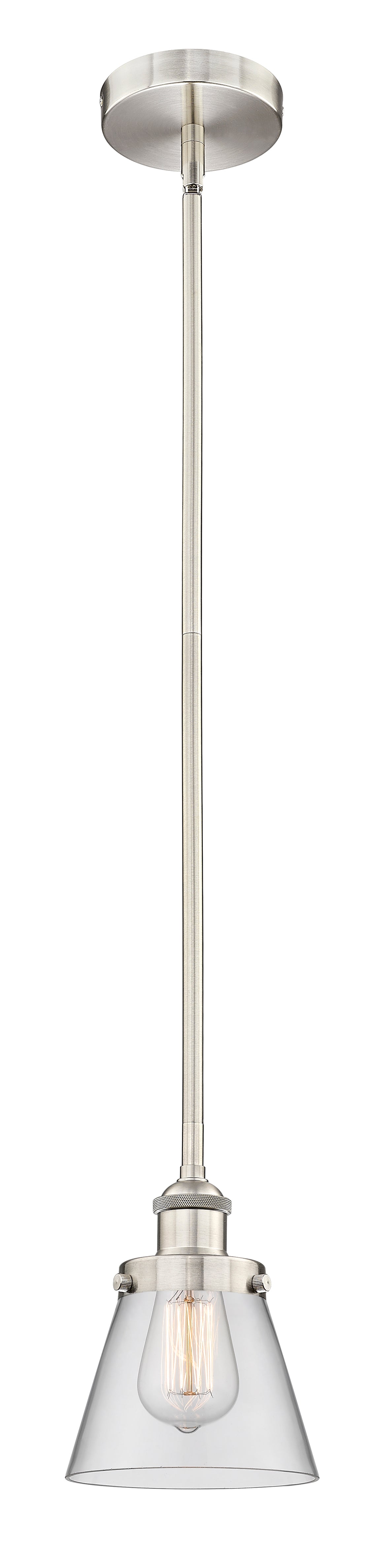 Edison Mini Pendant Antique Brass Finish