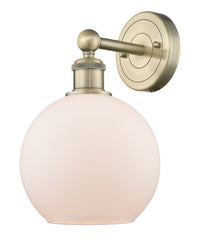 Edison Sconce Cast Brass Glass Steel