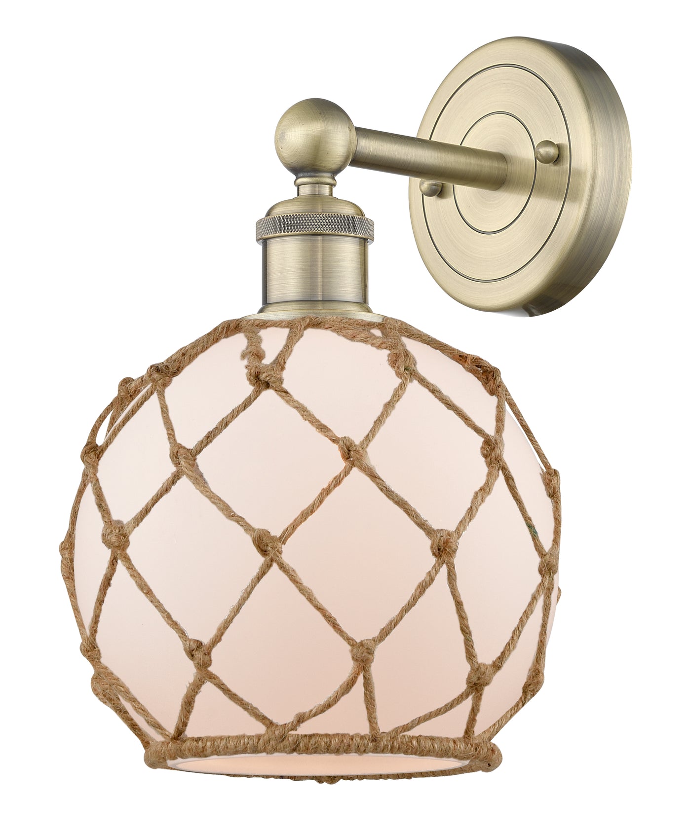 Edison Sconce Cast Brass Finish Modern